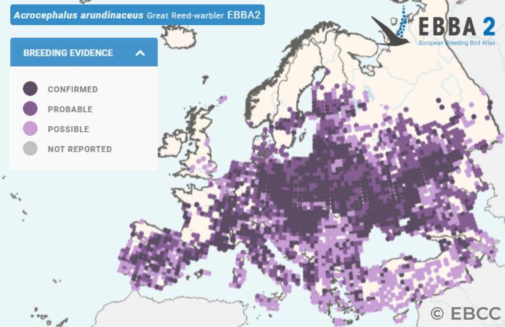 Mapa de Distribuição Europeia