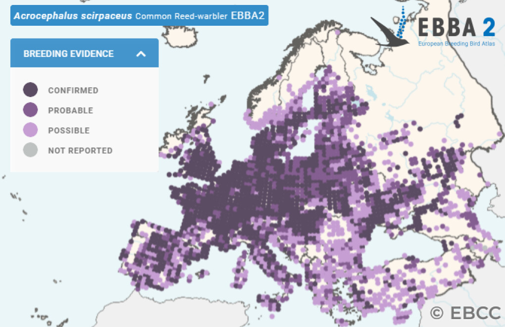 Mapa de Distribuição Europeia