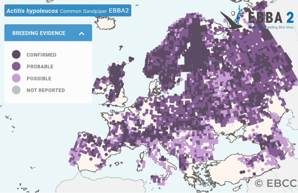 Mapa de Distribuição Europeia