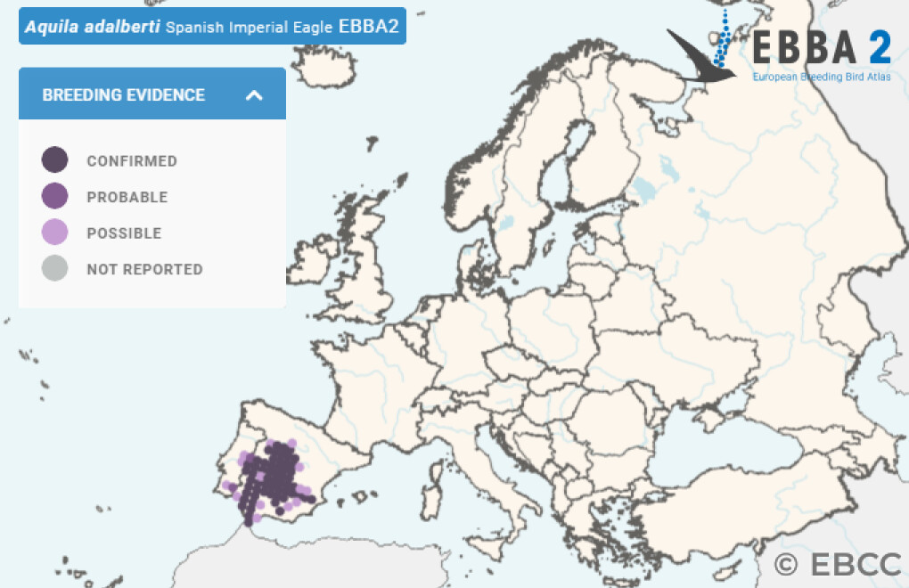 Mapa de Distribuição Europeia