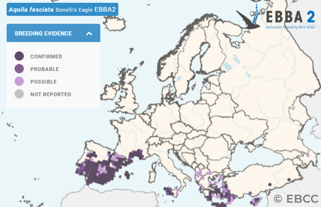 Mapa de Distribuição Europeia