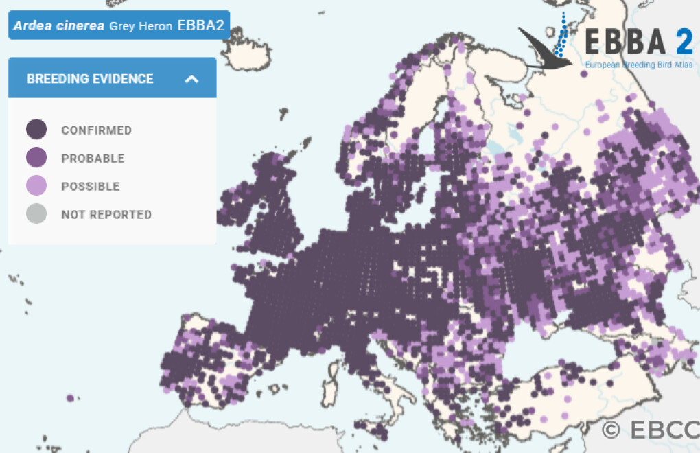 Mapa de Distribuição Europeia