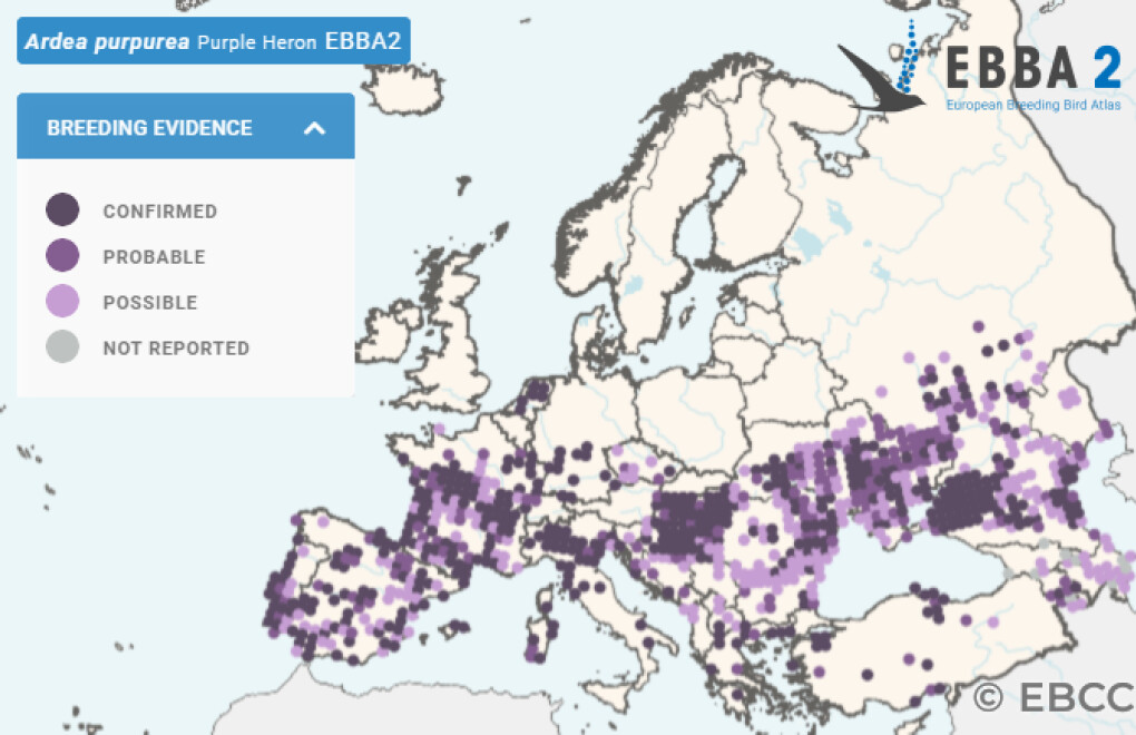 Mapa de Distribuição Europeia