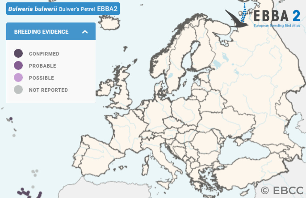 Mapa de Distribuição Europeia