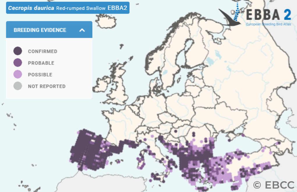 Mapa de Distribuição Europeia