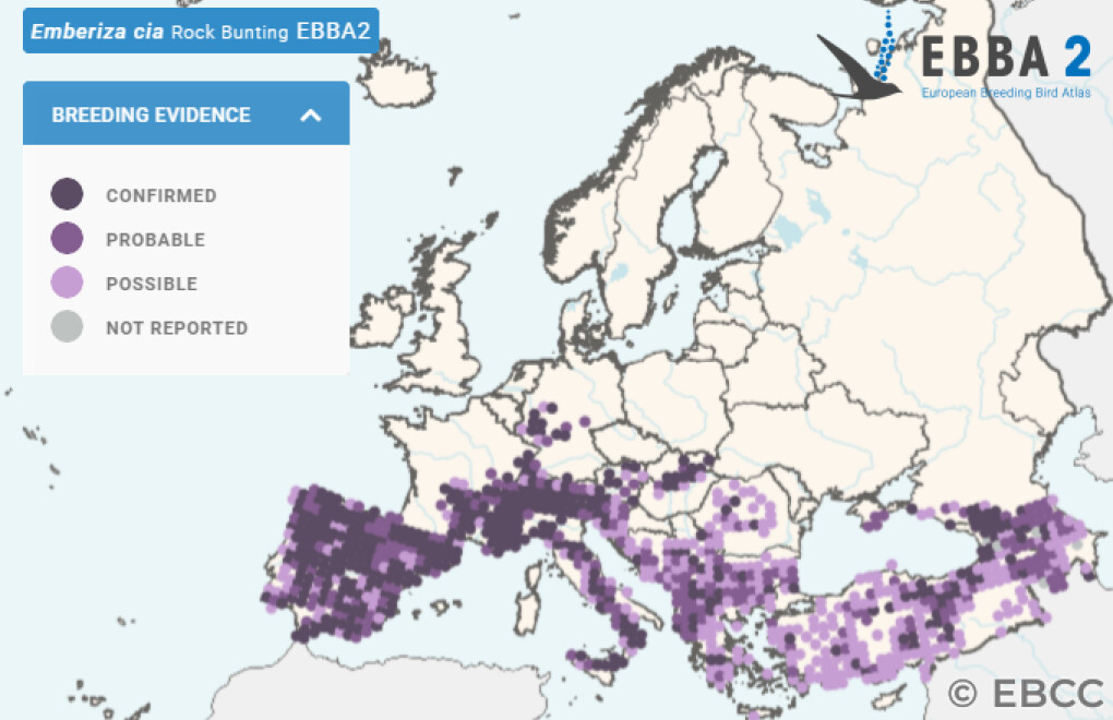 Mapa de Distribuição Europeia