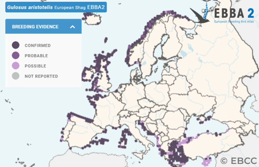 Mapa de Distribuição Europeia