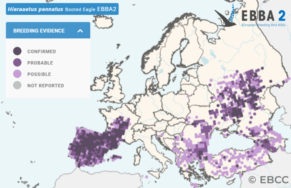 Mapa de Distribuição Europeia