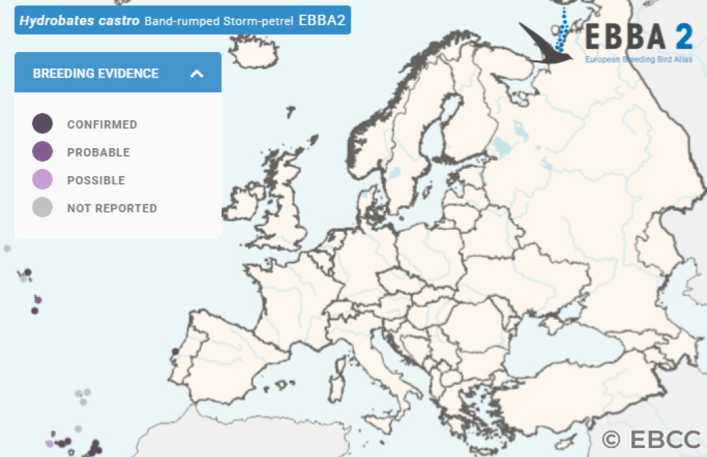 Mapa de Distribuição Europeia