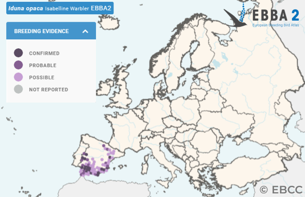 Mapa de Distribuição Europeia