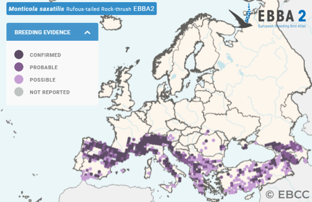 Mapa de Distribuição Europeia