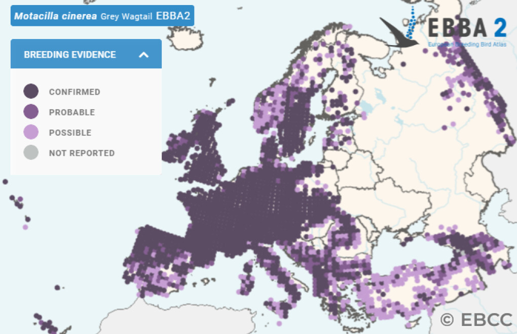Mapa de Distribuição Europeia