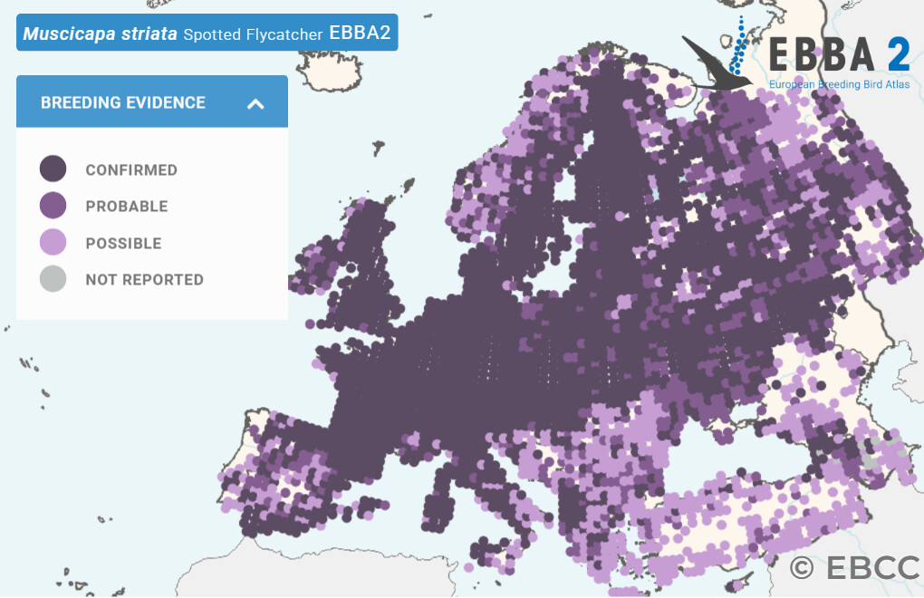 Mapa de Distribuição Europeia