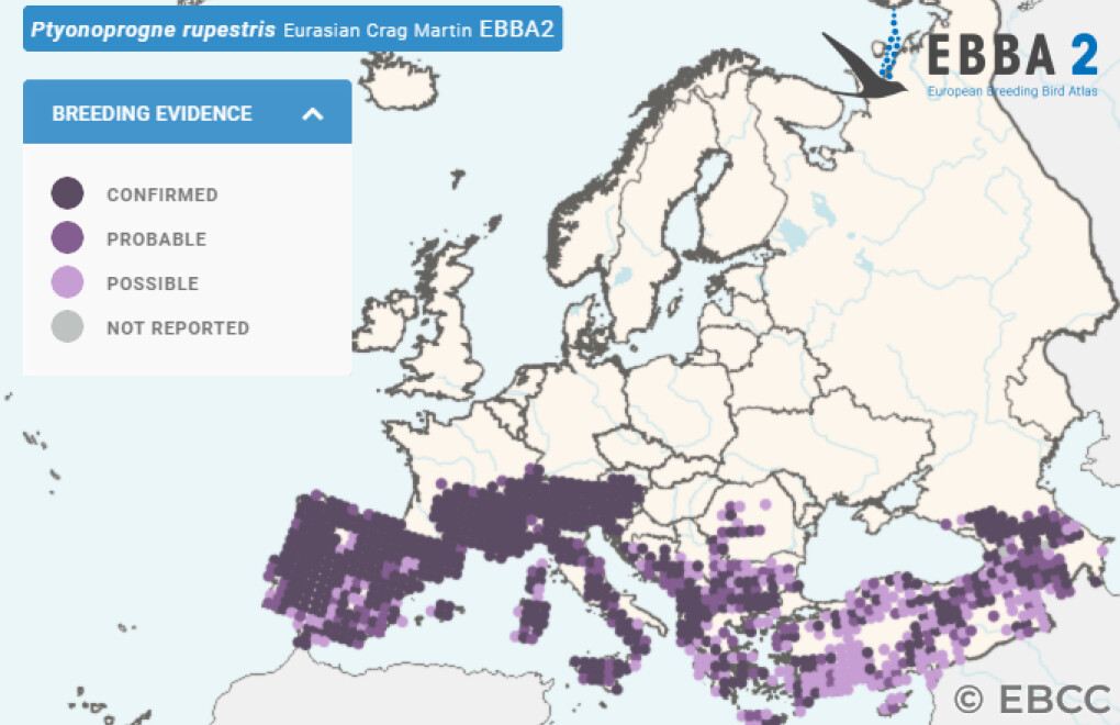 Mapa de Distribuição Europeia