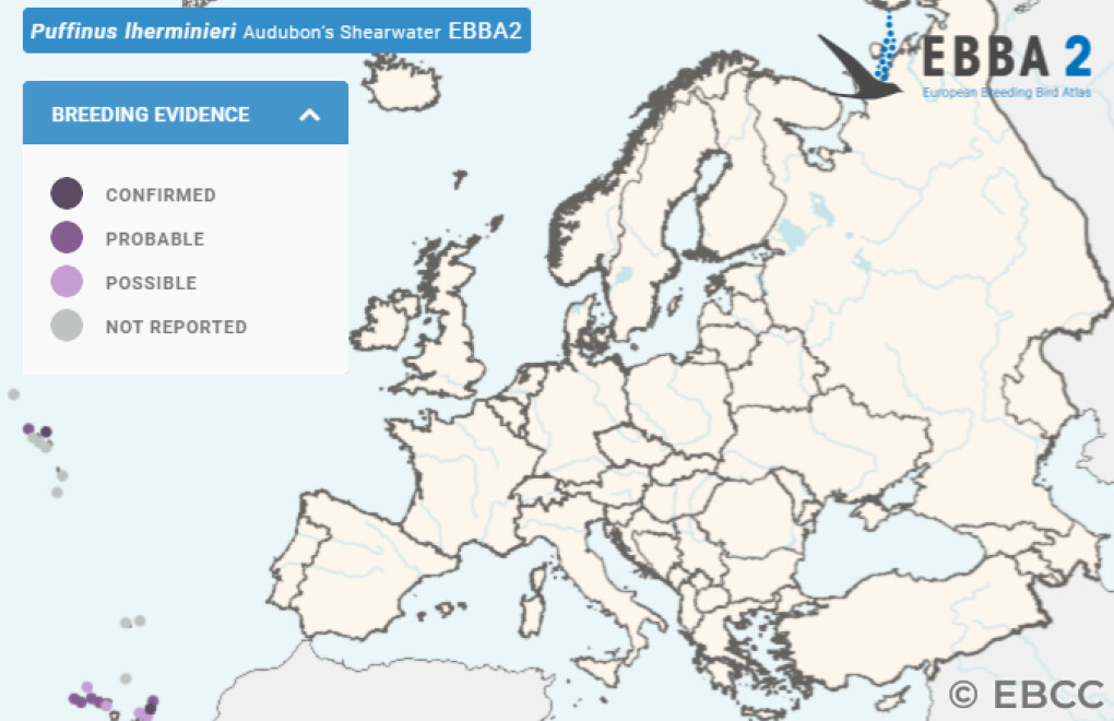 Mapa de Distribuição Europeia